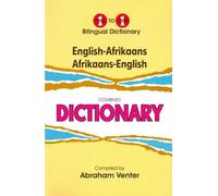 English-Afrikaans & Afrikaans-English One-to-One Dictionary