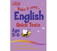 English Age 5-6: Quick Tests (Letts Make It Easy)