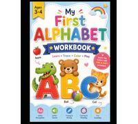 English Alphabet Activity Book for Kids Ages 3-4: Fun Letter Recognition, ABC Tracing, and Phonics Games for Toddlers and Preschoolers (Early Learners Smart Start Series)