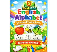 English Alphabet Coloring and Tracing Book for Kids: Learn ABC | Trace Letters | Fun Coloring Activities for Ages 3-7