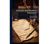 English And Hebrew Grammar