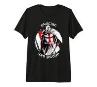 English and Proud Knight Premium T-Shirt