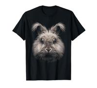 English Angora Rabbit Face Forest Wildlife Nature Rabbit Value Graphic T-Shirt