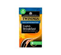 Twinings English Breakfast Decaf Tea | Golden, Well Rounded & Full Bodied Decaffeinated Black Tea | 40 Biodegradable Tea Bags