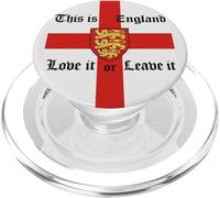English British Patriot This is England Love it or Leave PopSockets PopGrip for MagSafe