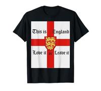 English British Patriot This is England Love it or Leave T-Shirt