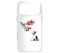 English Bull Terrier Japanese Cherry Blossom Vintage Ukiyo-e Case for iPhone 17 Pro Max