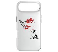 English Bull Terrier Japanese Cherry Blossom Vintage Ukiyo-e Case for iPhone Air