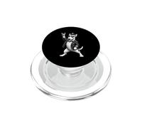English Bull Terrier Punk Rock Music Mohawk Dog Lover PopSockets PopGrip for MagSafe
