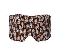 English Bulldog, Full Eye Covers Light Blocking Eye Mask Sleep Eye and Ear Muffs