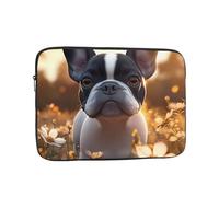 English Bulldog Laptop Inner Bag, Shockproof and Portable Oxford Cloth Protective Cover Bag, Durable, Suitable for Business Office and Travel
