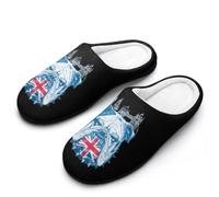 English Bulldog London Cotton Men's Slip-on Slippers 9-10（42-43）