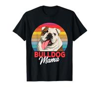 English Bulldog Mama Bully Dogs T-Shirt