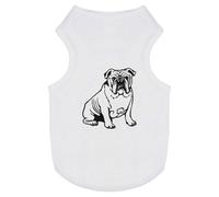 'English Bulldog' Pet Dog/Cat T-Shirt (PT00070530)