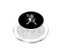 English Bulldog Punk Rock Music Mohawk Dog Lover PopSockets PopGrip for MagSafe