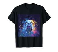 English Bulldog Space T-Shirt