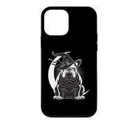 English Bulldog Witch Hat Crescent Moon Protection Symbol Case for iPhone 12 mini