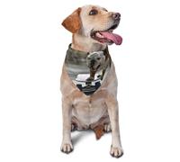 English BullDogs Bokeh Skateboard Pets EnglishDog Bandanas Cat Puppy Scarfs Washable Pet Handkerchief