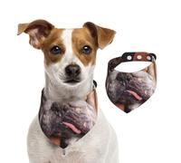 English Bulldogs Muzzle Pets Sleeping Dogs,Pet Bib Scarf Cats Dog Bandana Dogs Towel Bib Adjustable Pet Scarf,S