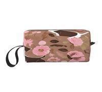 (English Bulldogs) Print Compact Travel Pouch - Lightweight Handheld Organizer, 600d Oxford Fabric & Foam Padding, Gym Essentials