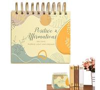 English Calendar 2025 - Aesthetic Table Planner, 365 Days Desk Calendar | Motivational Desktop Calendar, Daily Quotes Calendar as a Centrepiece for Family Colleagues at Home Workplace