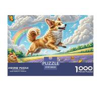 English Cocker Spaniel 1000 Pieces for Adults Jigsaw Puzzles Educational Games Cute Pets Challenging Puzzles Fun Present & Activity for Home38x26cm/1000pcs
