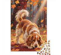 English Cocker Spaniel: A 1000 Piece Puzzle Expedition - Dive Into Wooden Pieces, Unleash Creativity And Learning - Fun for Every Age