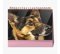 English Cocker Spaniel Brownish White Curly Dogscalendar 2026 farmers deskcalendars