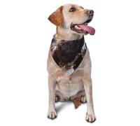 English Cocker Spaniel Brownish White Curly DogsDog Bandanas Cat Puppy Scarfs Washable Pet Handkerchief
