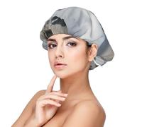 English Cocker Spaniel Large Curly Ears Black,Adjustable Silk Hair Wrap Adult's Satin Sleeping Cap Hair Women's Elastic Sleep Bonnet