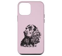 English Cocker Spaniel Silhouette Case for iPhone 12 mini
