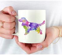 English Cocker Spaniel Tea Cup Unique Travel Mug Durable Coffee Mug Fun Gifts for Office Christmas Valentine's Day 330Ml
