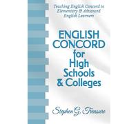ENGLISH CONCORD for High Schools & Colleges: Teaching English Concord to Elementary & Advanced English Learners (ENGLISH GRAMMAR SERIES)