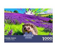 English Cotswolds Wooden Jigsaw Puzzle Waterproof 1000 Piece Puzzles for Adults Gifts Colourful Challenging Games