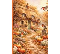 English Cottage Garden Journal - Autumn Edition: 6 x 9 Inches | 120 Lined Pages: A Lined Notebook for Cozy Days, Harvest Thoughts & Quiet Writing