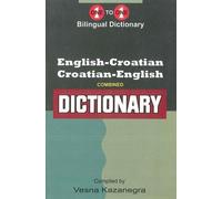 English-Croatian & Croatian-English One-to-One Dictionary (exam-suitable)