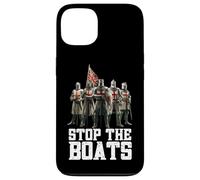 English Crusaders Stop The Boats Case for iPhone 13