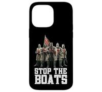 English Crusaders Stop The Boats Case for iPhone 14 Pro Max