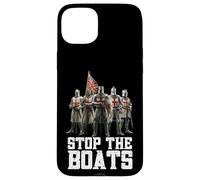 English Crusaders Stop The Boats Case for iPhone 15 Plus