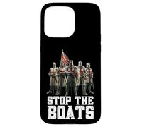 English Crusaders Stop The Boats Case for iPhone 15 Pro Max