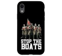 English Crusaders Stop The Boats Case for iPhone XR