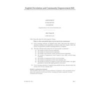 English Devolution and Community Empowerment Bill Amendment to be moved on report (Supplementary to the Second Marshalled List) (House of Lords) HLB 174 II c