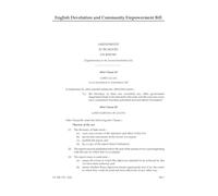 English Devolution and Community Empowerment Bill Amendments to be moved on report [Supplementary to the Second Marshalled List] (House of Lords) HLB 174 II b