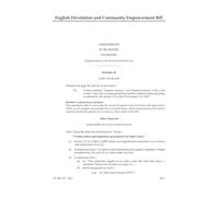 English Devolution and Community Empowerment Bill Amendments to be moved on report [Supplementary to the Second Marshalled List] (House of Lords) HLB 174 II d