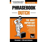 English-Dutch phrasebook and 250-word mini dictionary: 94 (American English Collection)
