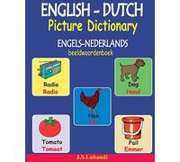 English-Dutch Picture Dictionary (Engels-Nederlands Bee - Paperback NEW J S Luba