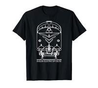 English Electric DP1 Deltic Prototype Locomotive Blueprint T-Shirt