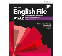 English File 4e Elementary Student Book Work Book W/key+ Entry Checker Pk (Spain (English File Fourth Edition)