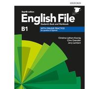 English File 4th Edition B1. Student's Book and Workbook with Key Pack