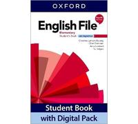 English File: Elementary: Student Book with Digital Pack: Print Student Book and 2 years' access to Student e-book, Workbook e-book, Online Practice and Student Resources.